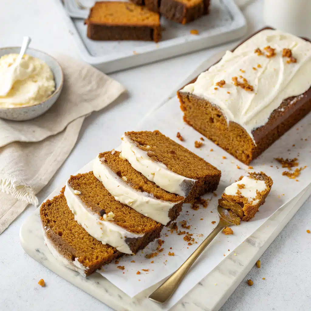 Moist Pumpkin Bread with Cream Cheese Frosting: 7 Cozy Secrets