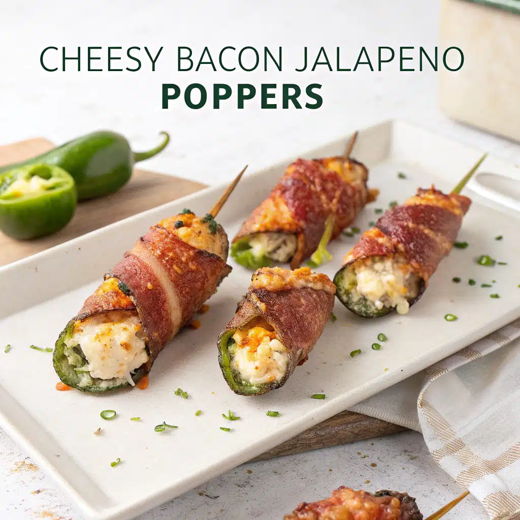 Cheesy Bacon Jalapeño Poppers: 7 Irresistible Secrets