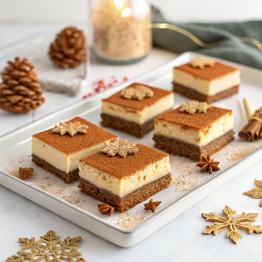 Gingerbread Cheesecake Bars: 7 Irresistible Secrets