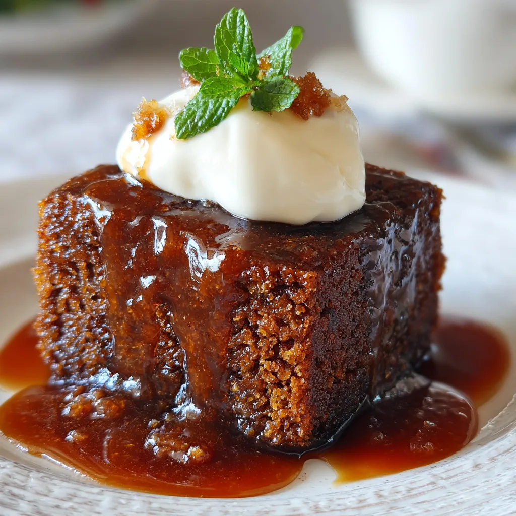 Sticky Toffee Pudding