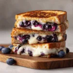 Gourmet Blueberry Grilled Cheese