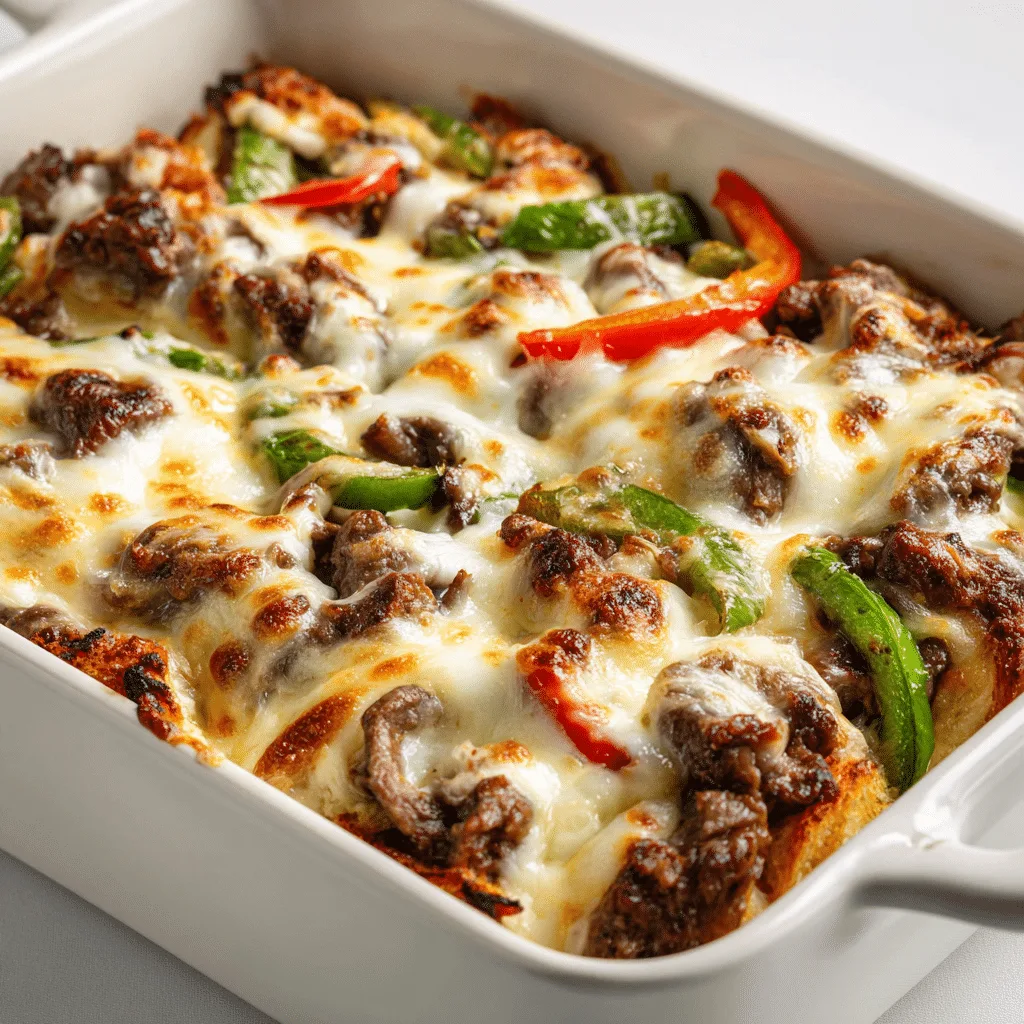 Philly Cheesesteak Casserole: 7 Irresistible Cozy Twists