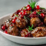 Holiday Cranberry Meatballs – Cozy, Irresistible Flavor