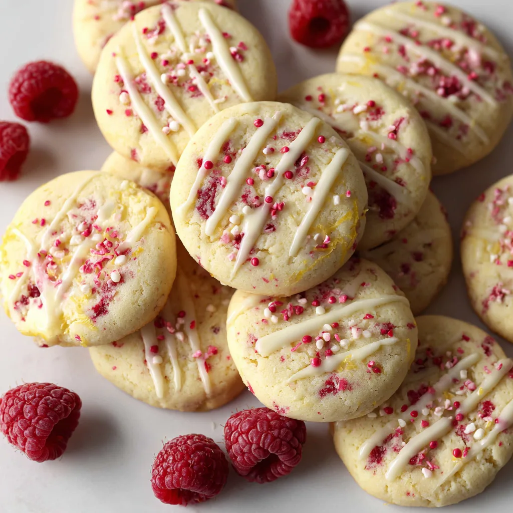 Lemon Raspberry Cookies