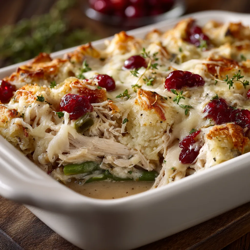 Thanksgiving Leftovers Layered Casserole is my answer to that cozy, post-holiday lull when the fridge is full and everyone’s craving simple comfort.
