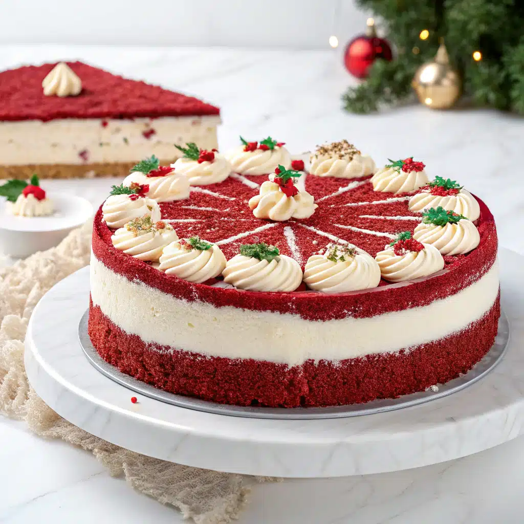Festive Red Velvet Cheesecake: 7 Irresistible Secrets