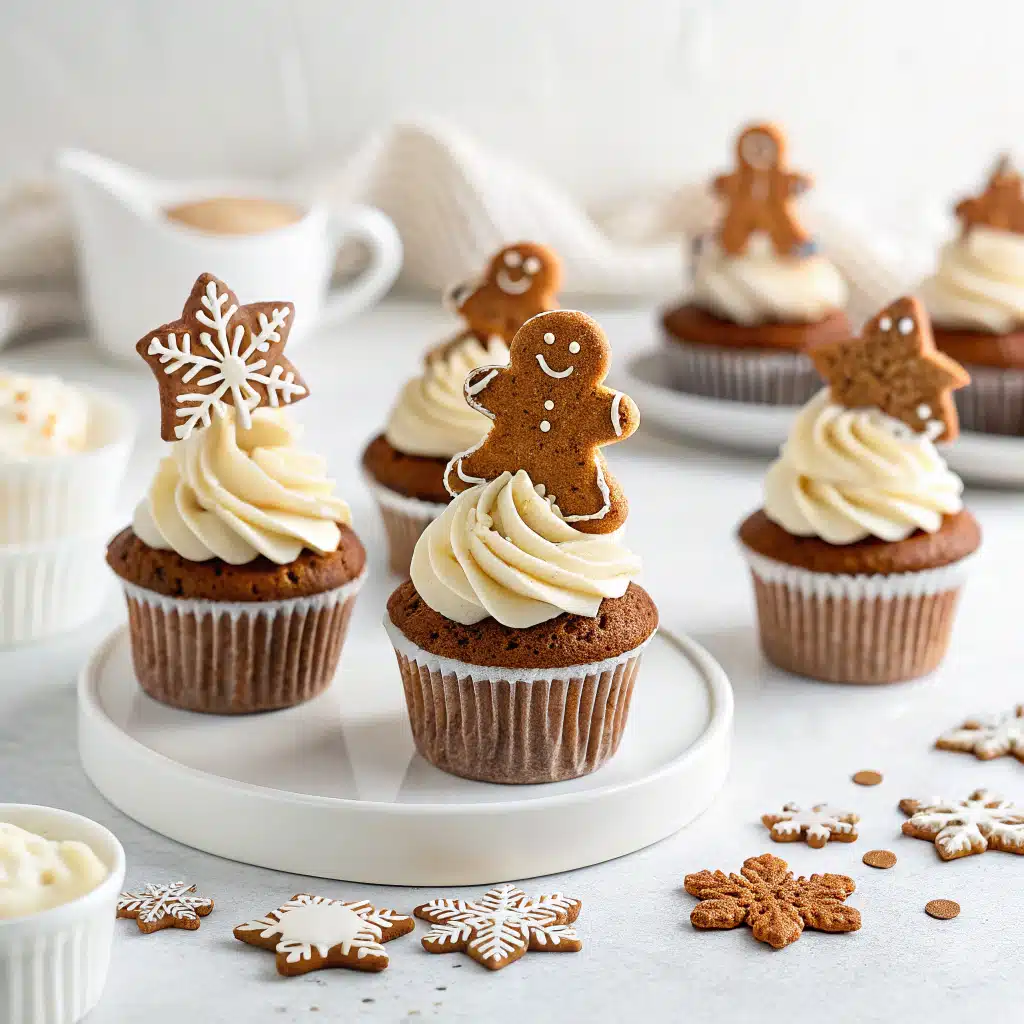 Gingerbread Cupcakes with Cream Cheese Frosting - 5 Cozy Tips