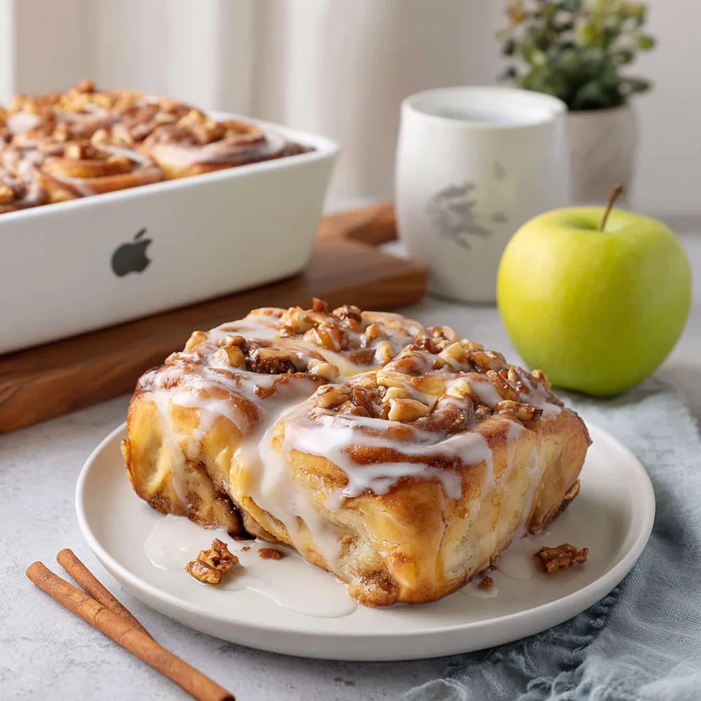 Apple Pie Cinnamon Rolls