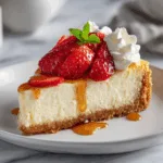 Cheesecake (No-Crack) – Creamy and Comforting