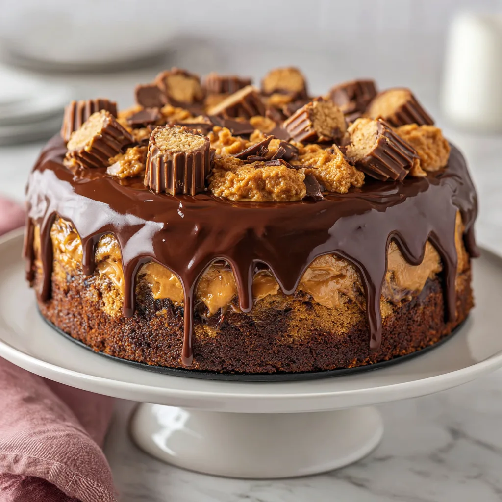 Crockpot Peanut Butter Cup Cake – Cozy and Rich Delight