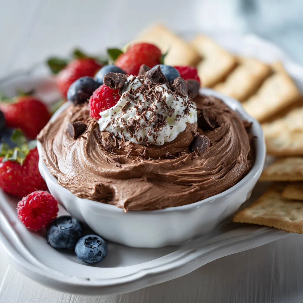 Edible Brownie Batter Dip