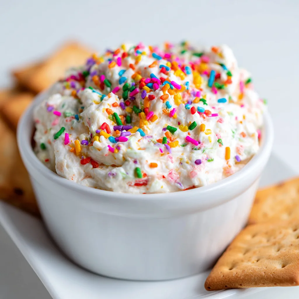 Funfetti Cake Batter Dip