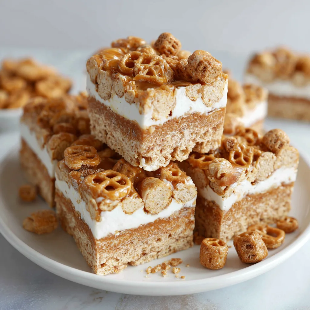 No-Bake Cinnamon Toast Crunch Bars