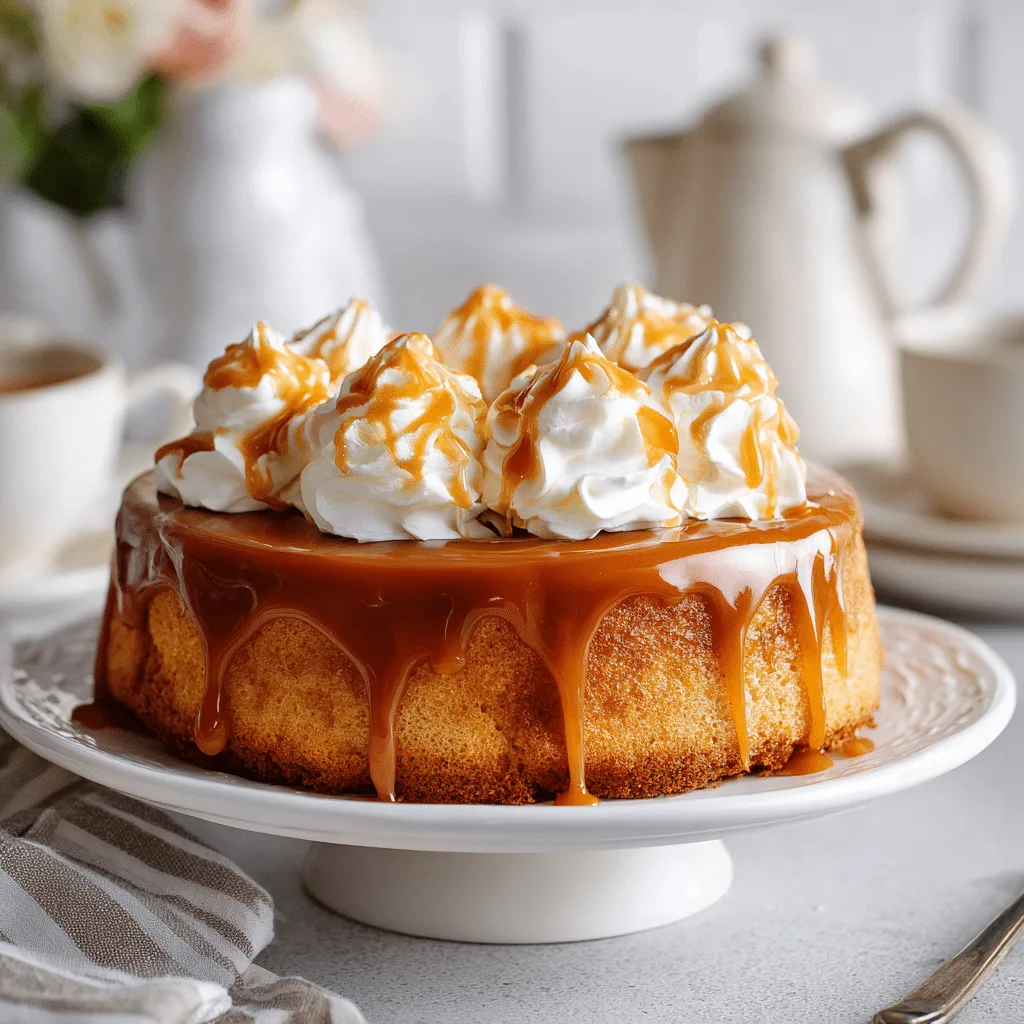 Slow Cooker Caramel Cake