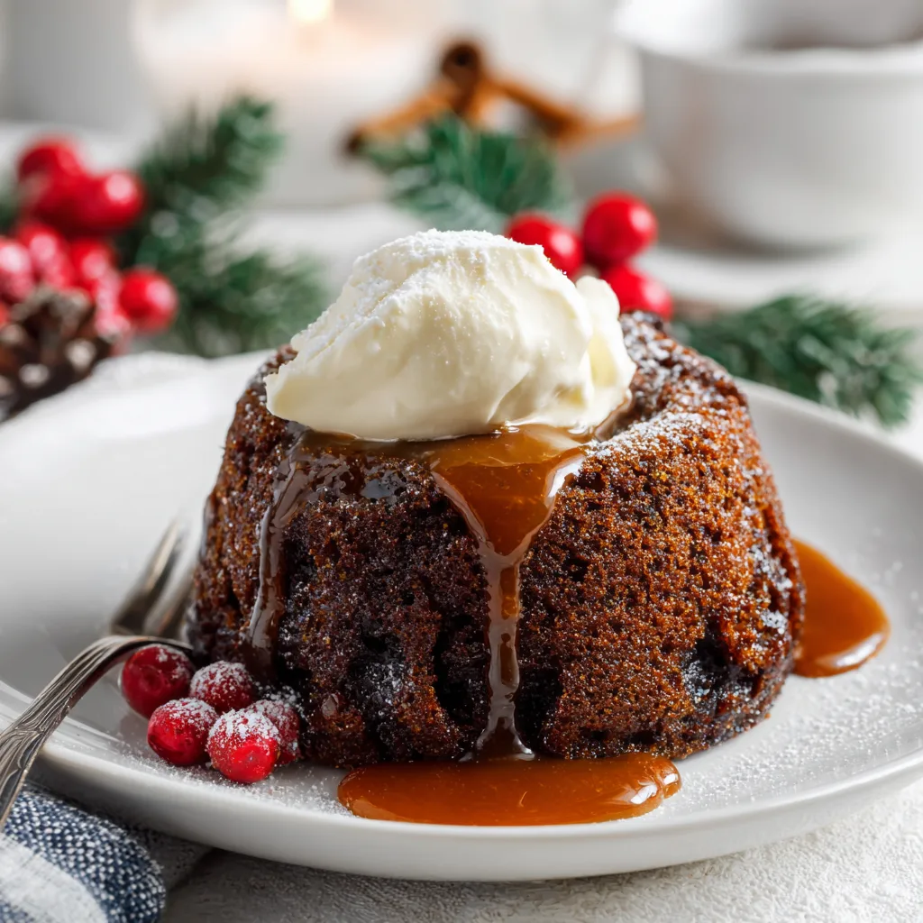 Slow Cooker Gingerbread Pudding Cake