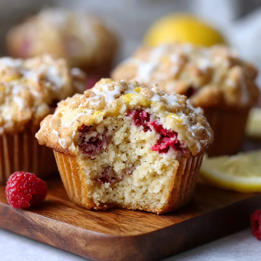 Raspberry Lemon Muffins – Easy and Irresistible 4 Raspberry Lemon Muffins