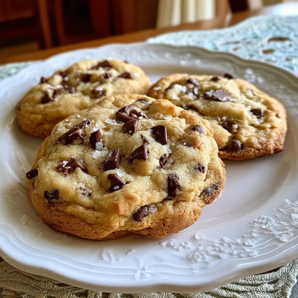 Ultra Thick Bakery Style Chocolate Chip Cookies