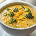Creamy Cheesy Broccoli Cheddar Soup Recipe | Easy & Delicious Comfort Food