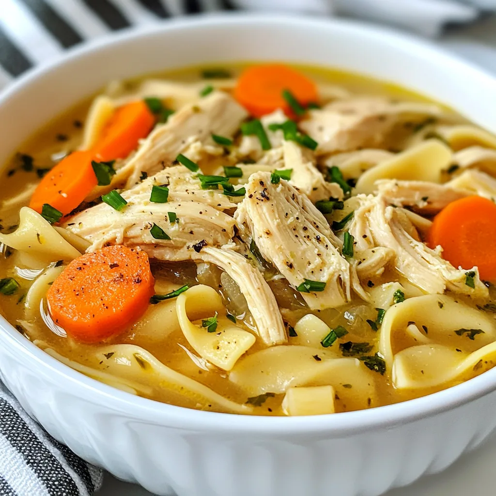 Cozy Gluten-Free Chicken Noodle Soup Recipe – Easy & Delicious Comfort Food