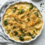 Creamy Vegan Potato Broccoli Casserole | Gluten-Free & Delicious Recipe