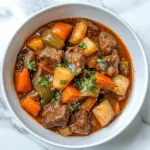 Hearty Gluten-Free Beef Stew with Fresh Veggies | Easy & Delicious Recipe