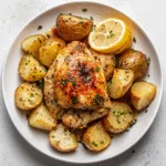 Greek Slow Cooker Lemon Chicken and Potatoes Recipe | Easy Mediterranean Slow Cooker Meal