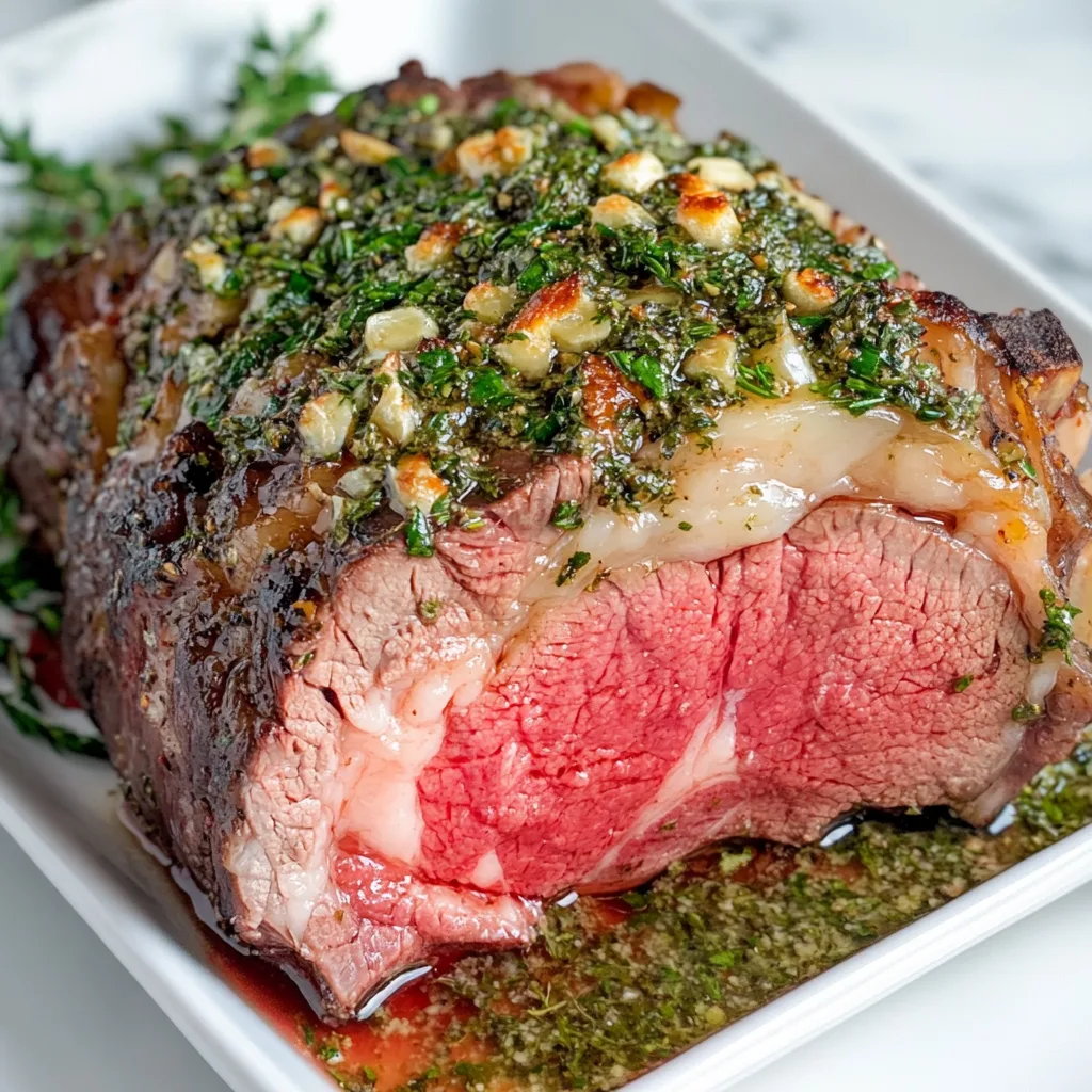 Italian Herb Butter Prime Rib – 5-Star Juicy & Flavorful Roast Beef 3 Italian Herb Butter Prime Rib Recipe | Juicy & Flavorful Roast Beef
