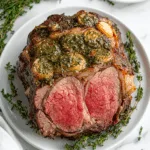 Italian Herb Butter Prime Rib Recipe | Juicy & Flavorful Roast Beef