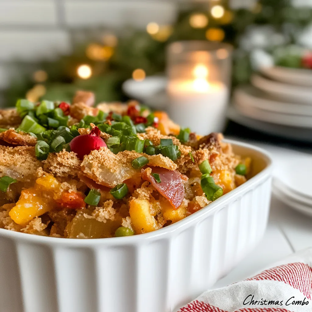 Make-Ahead Christmas Combo Casserole Recipe – Easy Holiday Breakfast Idea