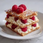 Delicious Raspberry Cream Napoleons Recipe | Easy & Elegant Dessert