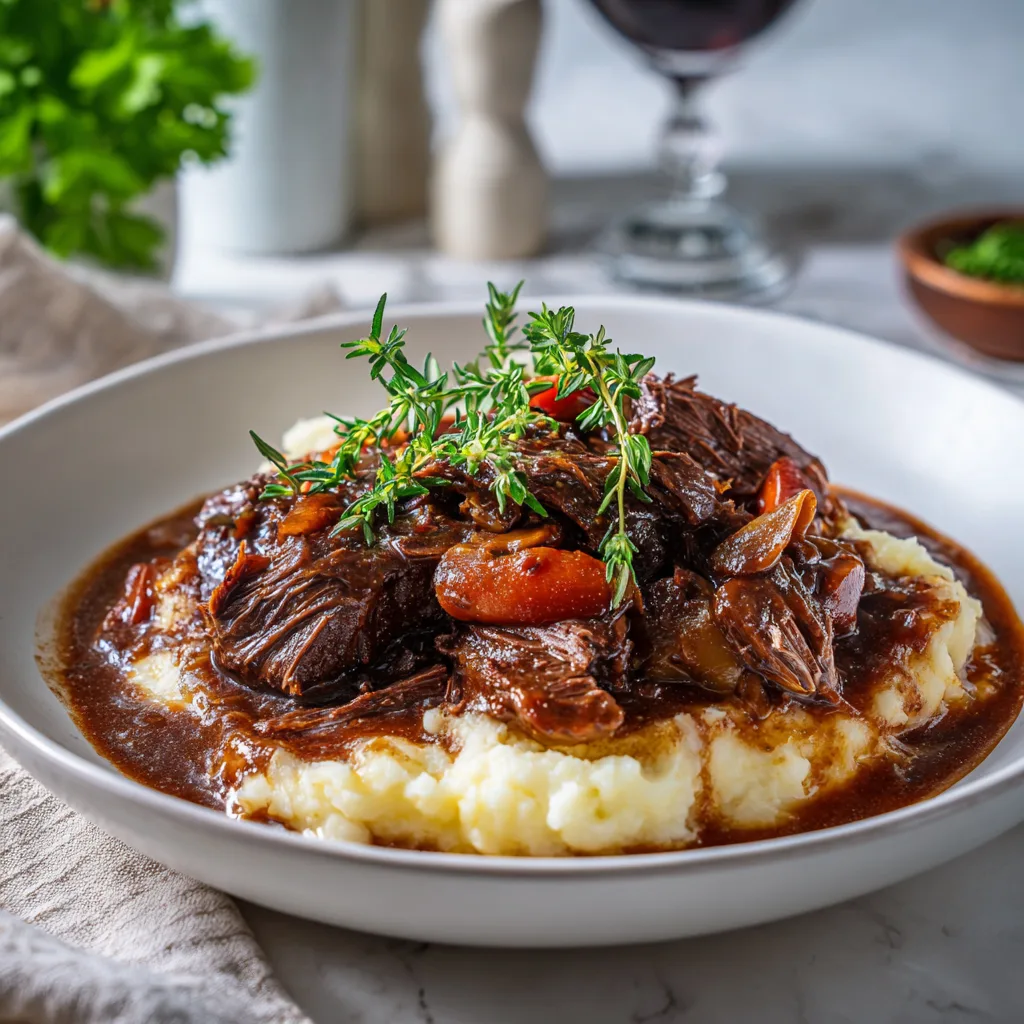 Easy Slow Cooker Beef Manhattan Recipe | Hearty Comfort Food Made Simple