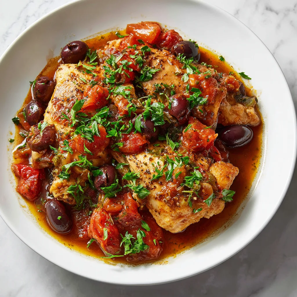 Easy Slow Cooker Mediterranean Chicken Recipe | Tender & Flavorful Meals