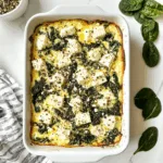 Delicious Spinach and Feta Egg Casserole Recipe | Easy & Healthy Breakfast