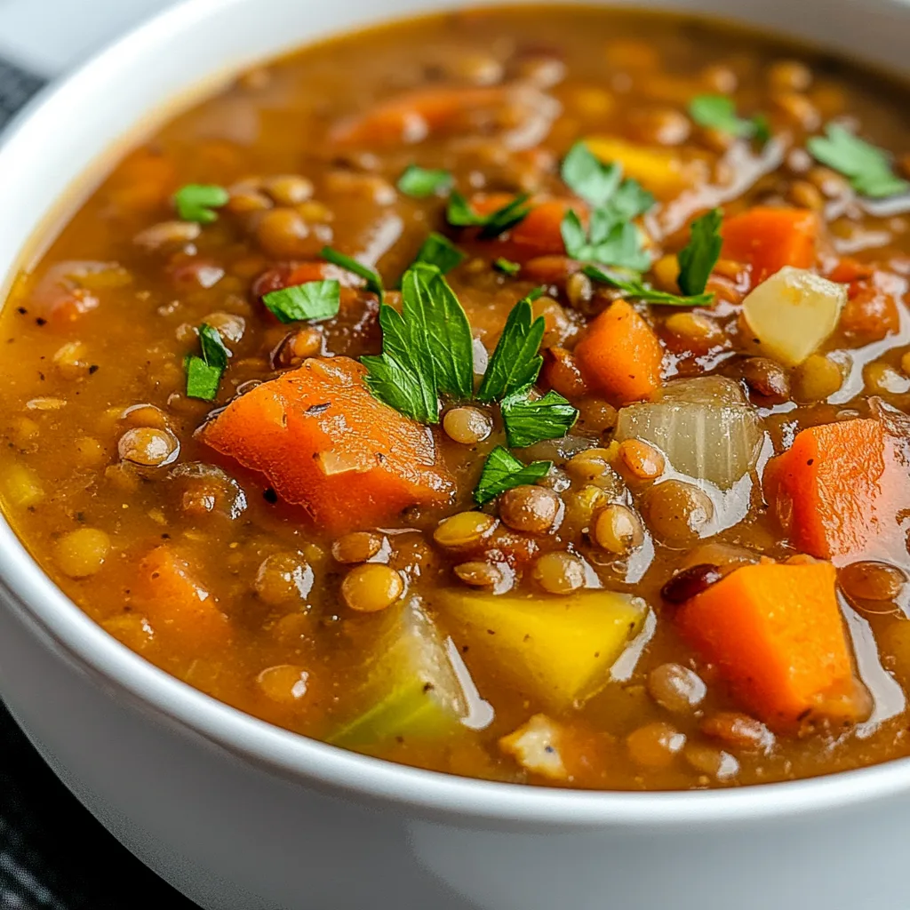 The Best Crockpot Lentil Soup Recipe – Easy, Healthy & Delicious