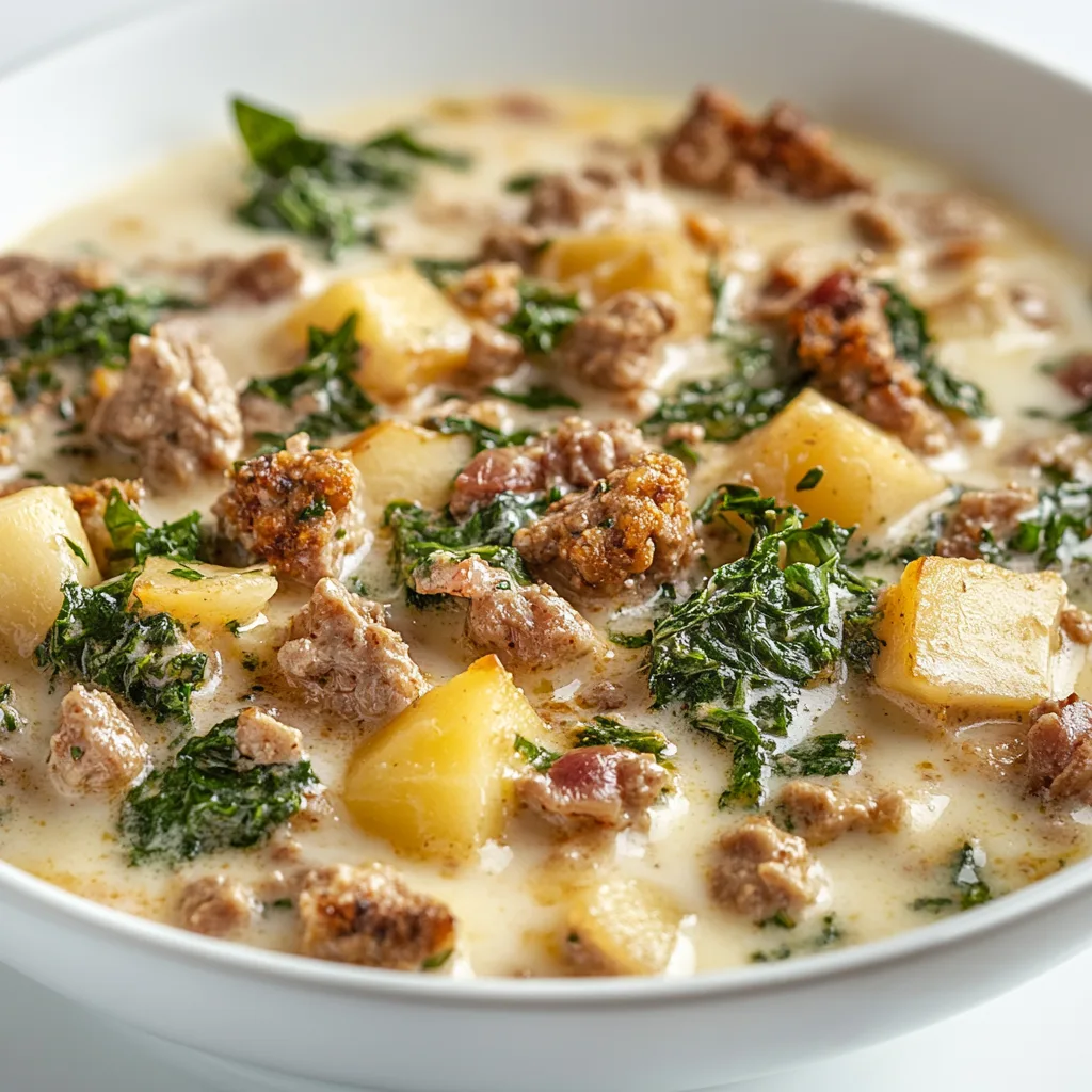 Authentic Zuppa Toscana Recipe | Easy Italian Sausage & Potato Soup