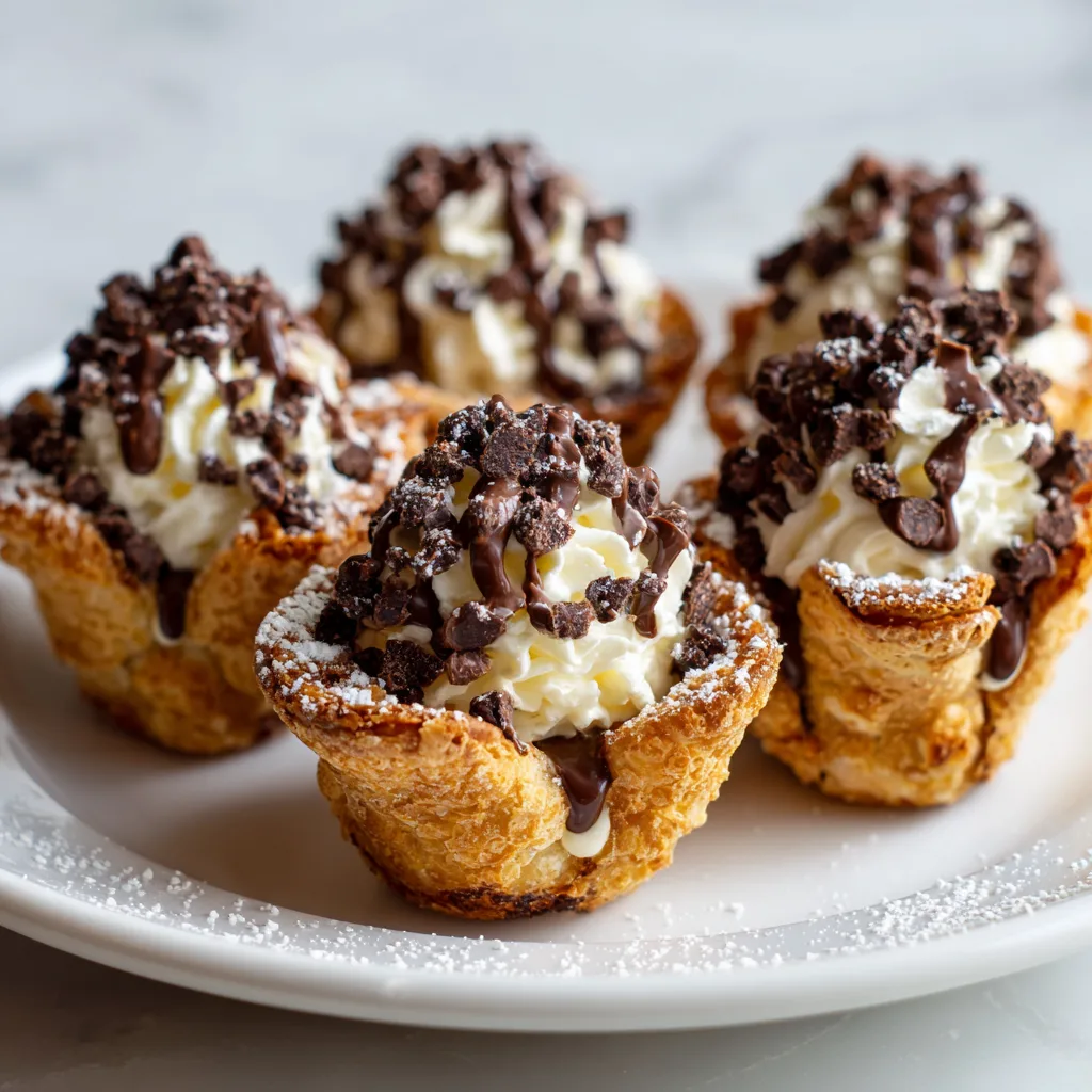 Mini Cannoli Cups