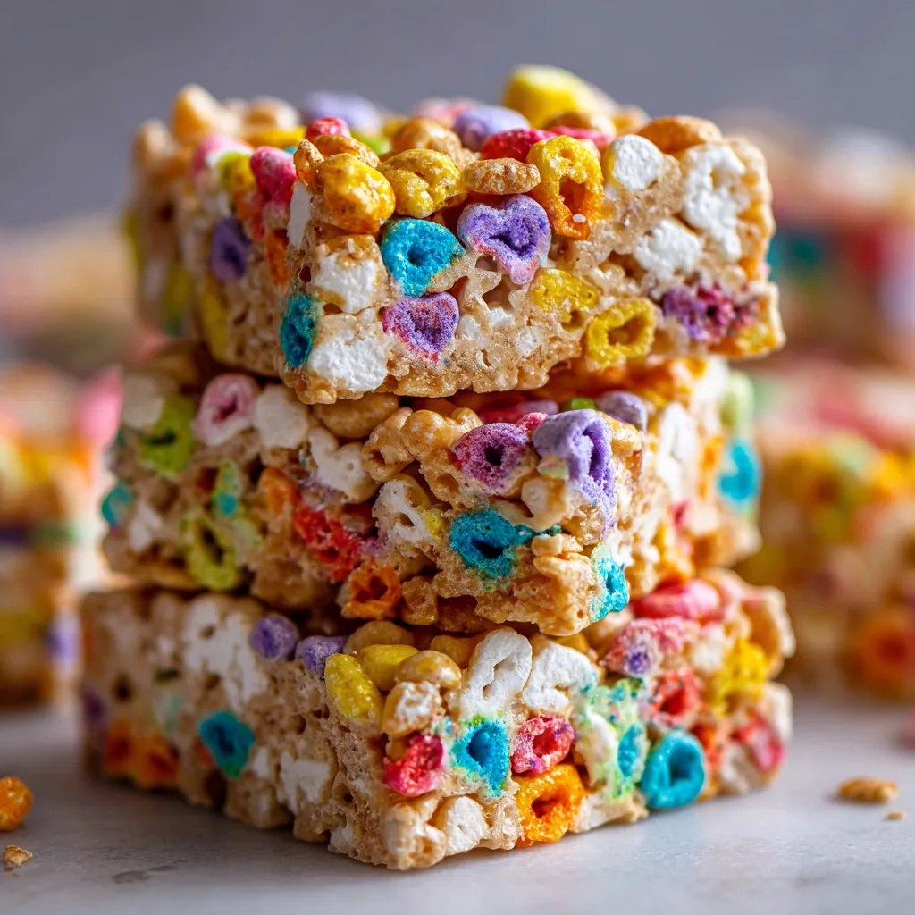 No-Bake Monster Mash Cereal Bars