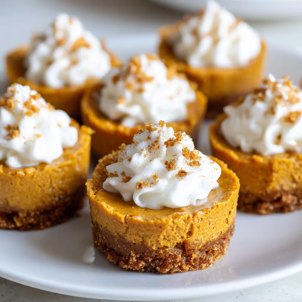 These No-Bake Pumpkin Pie Bites are creamy, spiced, and irresistibly poppable. All the flavor of traditional pumpkin pie in a quick