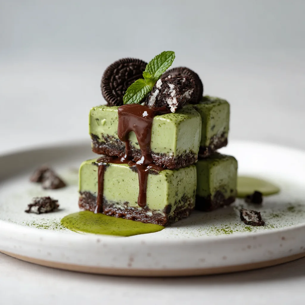 On a sweltering summer afternoon, I discovered the magic of No-Bake Matcha Oreo Icebox Bars.
