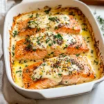 Delicious Baked Boursin Salmon Recipe | Easy & Creamy Seafood Dinner
