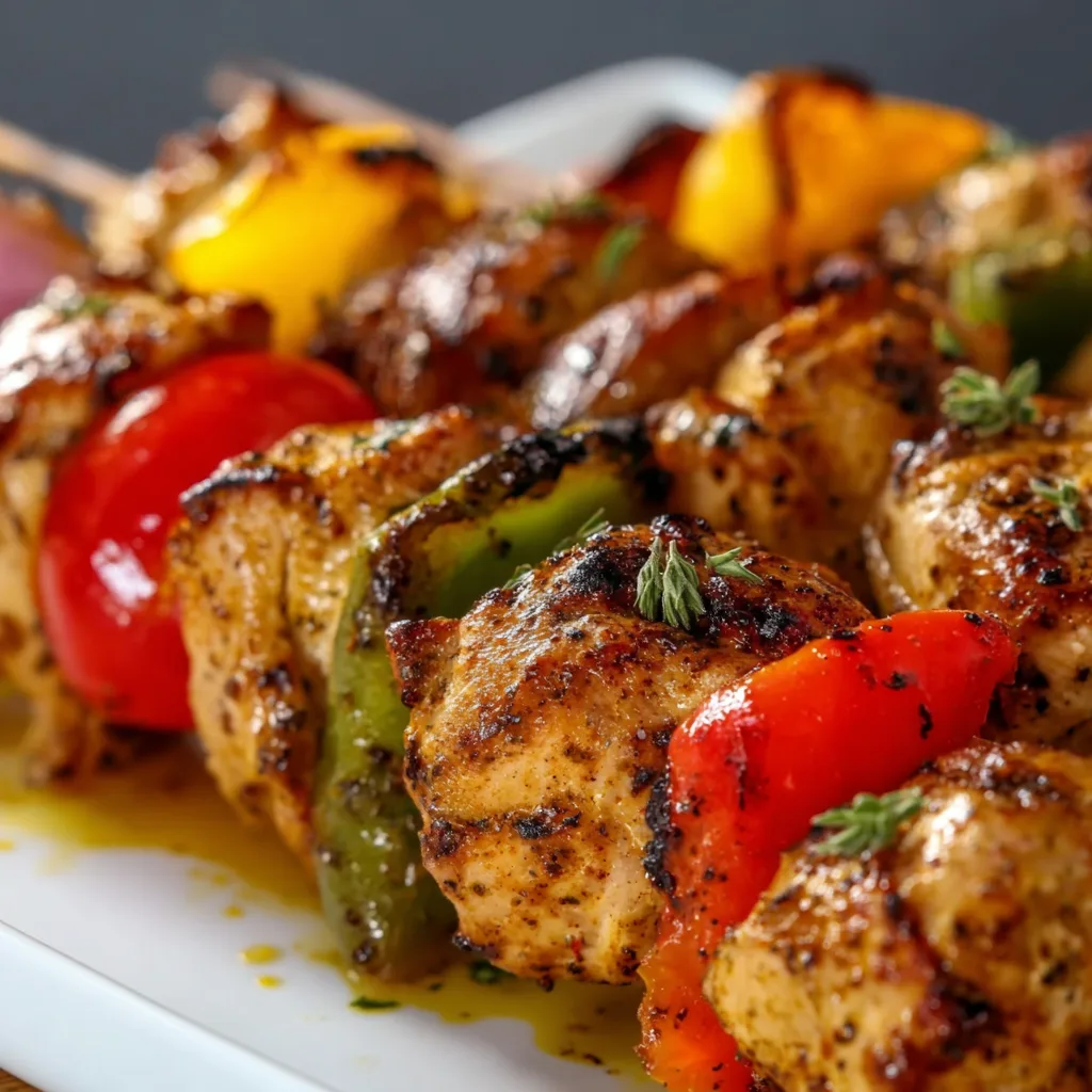 Delicious Baked Chicken Kabobs Recipe | Easy & Healthy Meal Ideas