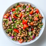 Delicious Black Eyed Pea Salad Recipe | Healthy & Easy to Make