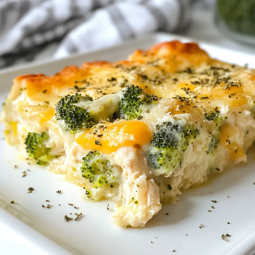 Easy Broccoli Chicken Divan Casserole Recipe | Healthy Comfort Food