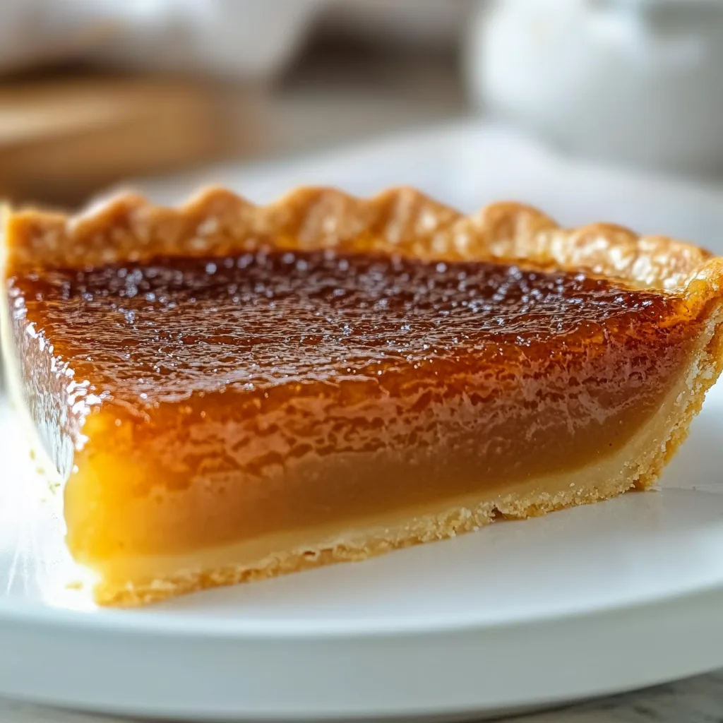 Delicious Burnt Honey Pie Recipe – Sweet, Crispy & Irresistible Dessert
