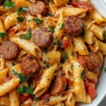 Delicious Cajun Sausage Pasta Recipe | Spicy & Easy Cajun Pasta Dish