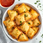 Delicious Cheese-Filled Toasted Ravioli Recipe | Crispy & Cheesy Appetizer