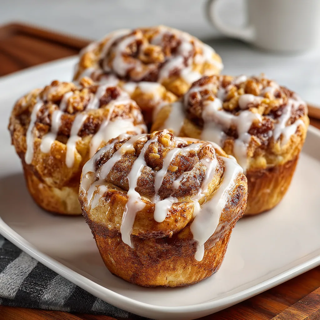Delicious Cinnamon Roll Muffins Recipe – Soft, Fluffy & Easy to Make