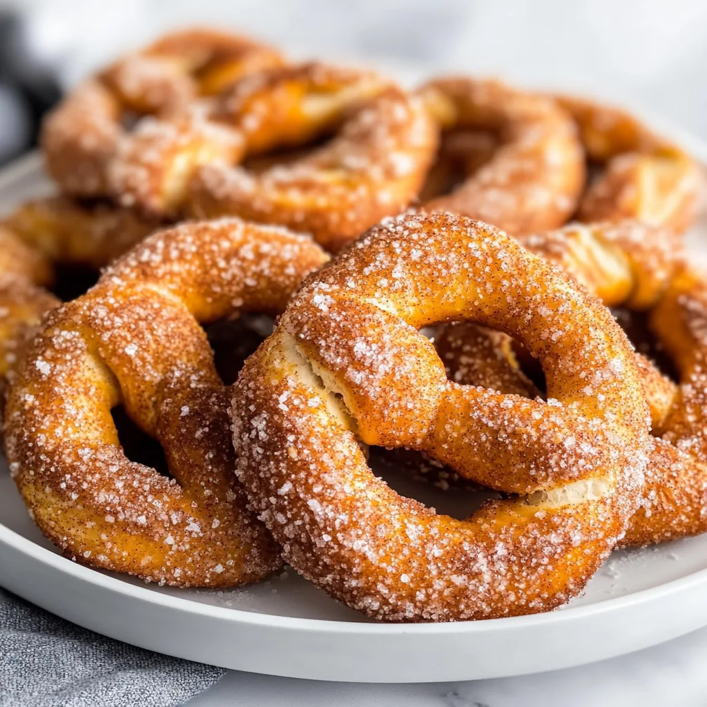 Cinnamon Sugar Soft Pretzels Recipe | Easy & Delicious Homemade Snack