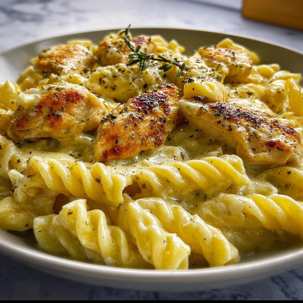 Creamy Garlic Parmesan Chicken Pasta Recipe | Easy & Delicious Dinner