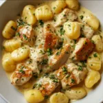 Creamy Lemon Chicken Gnocchi Recipe | Easy & Delicious Dinner Idea